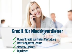 Kredit für Niedrigverdiener